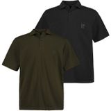 JP 1880 - Poloshirt - Avocado - Voordeelverpakking - 2 Shirts