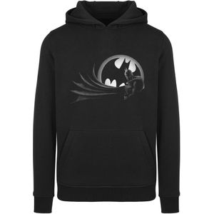 F4NT4STIC Sweatshirt 'DC Comics Batman Spot'  grijs / lichtgrijs / donkergrijs / zwart