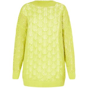 IZIA Trui 'Hoona'  limoen