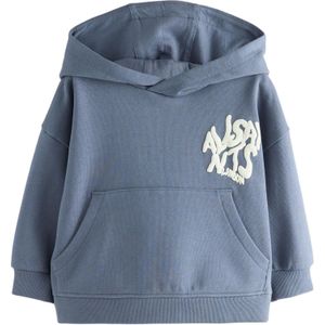 smALLSAINTS Sweatshirt 'Orlando'  duifblauw / wit