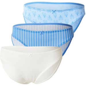 ETAM Slip 'Jackie'  pastelblauw / lichtblauw / wit