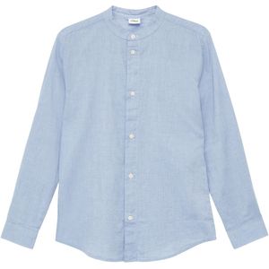 s.Oliver - Overhemd - Lichtblauw - Slim Fit - Lange Mouw