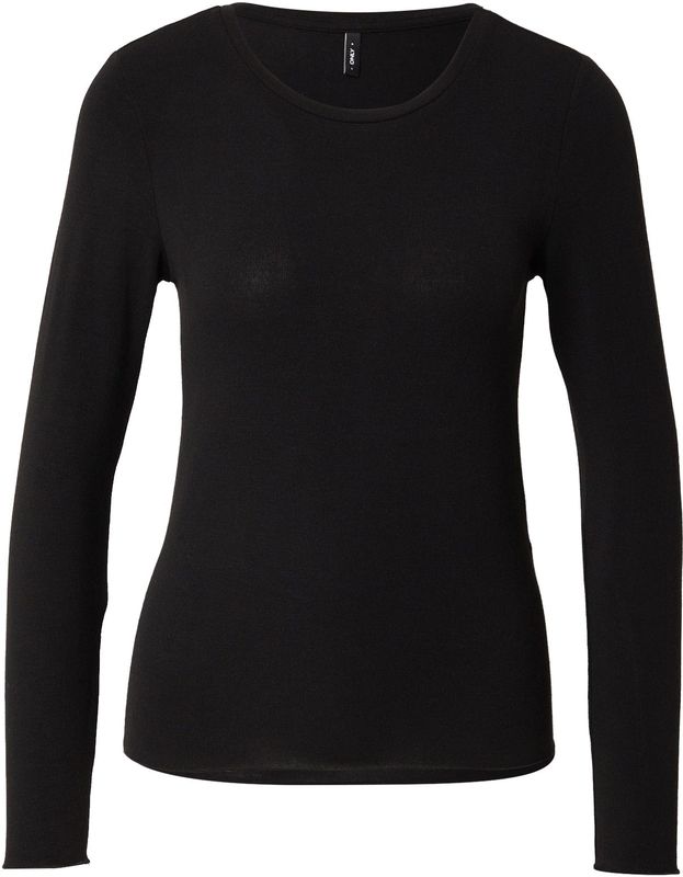 Only - Virro O-neck - Dames-T-shirt - Lange Mouwen - Regular Fit