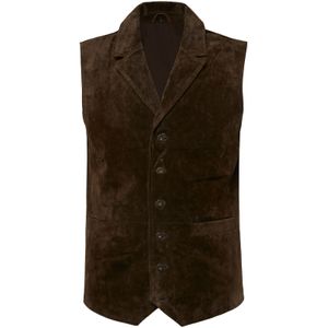 JP1880 Bodywarmer  donkerbruin