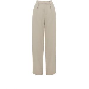 Tussah Bandplooibroek 'ANGELA'  grijs