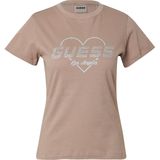 GUESS - NARCISO - T-shirt - Greige
