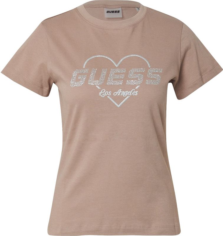 GUESS - NARCISO - T-shirt - Greige