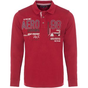 CARISMA Shirt  smoky blue / robijnrood / zwart / wit