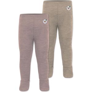 normani Broek  beige / wit