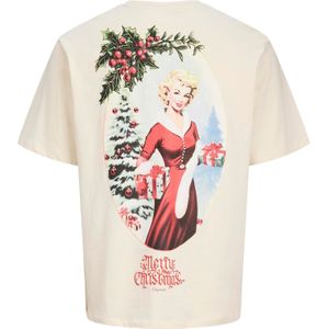 JACK & JONES Shirt  rood / wit