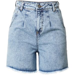 RECC Bandplooi jeans 'AYA'  blauw denim