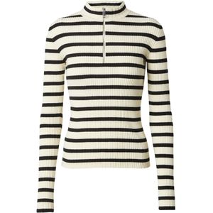 EDITED Trui 'Alison'  zwart / wit