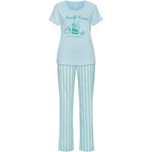 Vivance - Dreams - Pyjama - Blauw/wit gestreept - 2-delig