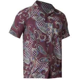 By Diess Collection Overhemd  blauw / groen / cyclaam / wit