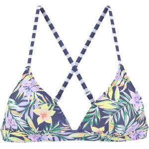 VENICE BEACH Bikinitop  nachtblauw / geel / groen / wit