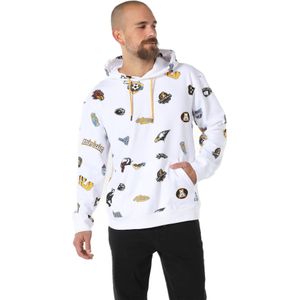 Colin's Sweatshirt  pueblo / limoen / zwart / wit