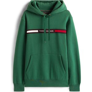 TOMMY HILFIGER Sweatshirt  navy / grasgroen / rood / wit