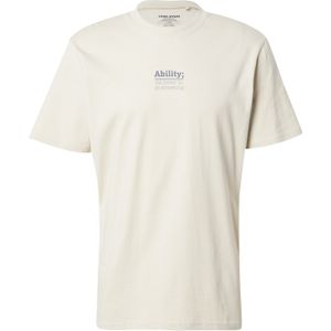 BLEND Shirt 'BHILANKO'  crème / nachtblauw / aardetinten / lichtrood