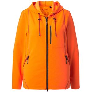 Ulla Popken Sweatvest  donkeroranje