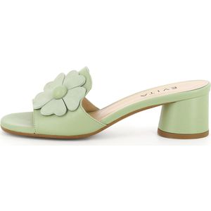 EVITA Muiltjes 'DORI'  lichtgroen