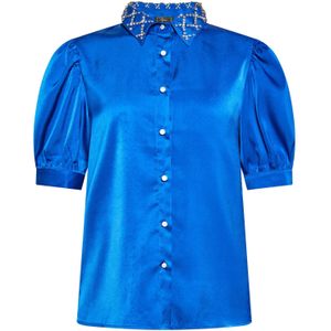 faina Blouse  blauw