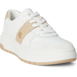 Lauren Ralph Lauren - HARLIE - Sneakers - Beige / Wit