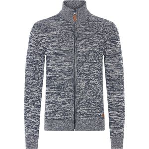 BLEND Gebreid vest ' BHDano '  blauw