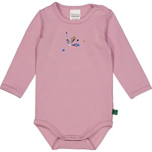 Fred's World by GREEN COTTON Rompertje/body  blauw / karamel / oudroze / wit