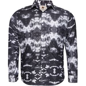 Campus Sutra Overhemd  zwart / wit