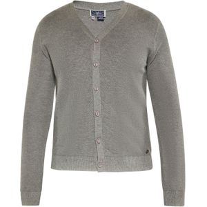 DreiMaster Maritim Gebreid vest  grijs