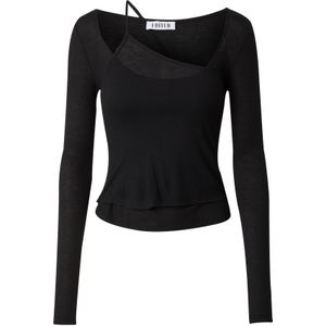 EDITED Shirt 'Yasmine'  zwart