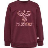 Hummel - Sweatshirt - Wijnrood - Normale Pasvorm - Lange Mouw