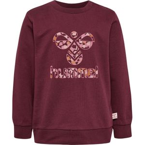 Hummel - Sweatshirt - Wijnrood - Normale Pasvorm - Lange Mouw