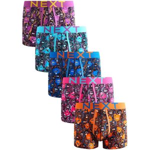 Next Boxershorts  beige / aqua / sering / bessen / donkeroranje / zwart