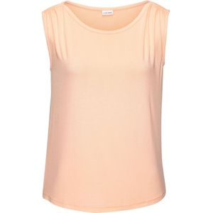 Lascana - Shirttop - Perzik - Viscose-Jersey - Mouwloos
