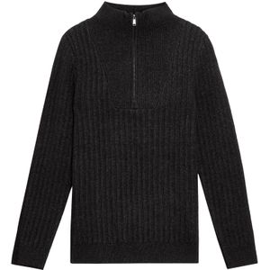 Lyle & Scott Trui  zwart gemêleerd
