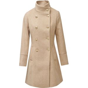 Salsa Jeans - De Nieuwe Klassieke Jas - Beige - Winterjas