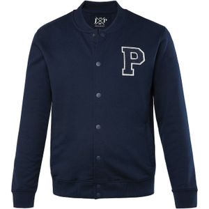 JP1880 Sweatvest  donkerblauw / wit