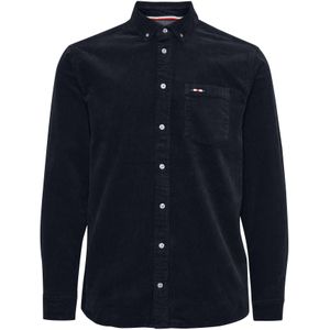 FQ1924 Overhemd 'Steven'  donkerblauw / rood / wit