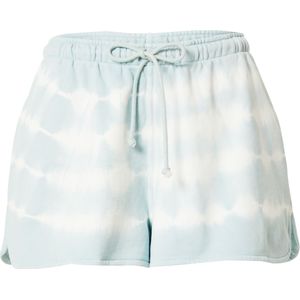 A LOT LESS Broek 'Fenna'  lichtblauw / wit