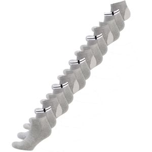 Nur Der Sokken  grijs gemêleerd / zwart / wit