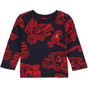 GAP Shirt  marine / rood