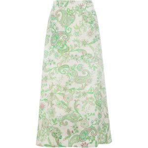 Dea Kudibal Rok  groen gemêleerd