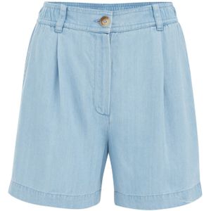 Denim Short - Blauw - Katoen - Rechte Pijpen