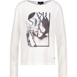 monari Shirt  donkergrijs / zwart / wit