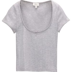 Pull&Bear Shirt  grijs gemêleerd