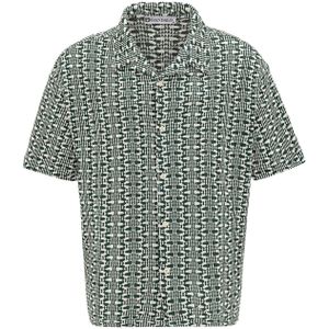 Dandalo Shirt  groen / wit