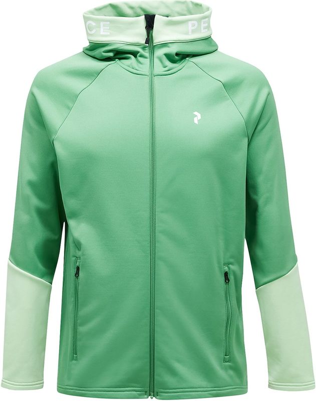 Peak Performance - Rider Zip Hood - Fleecevest - Groen