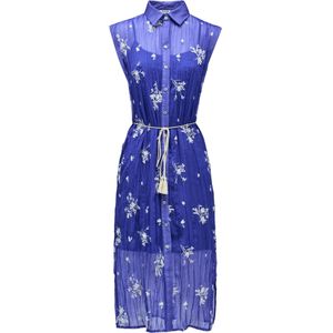 Salsa Jeans Jurk  blauw / wit