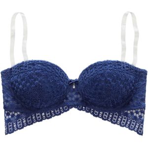 Lascana Push-up-bh - Marine - Bovenmateriaal 85% Polyamide, 15% Elastaan